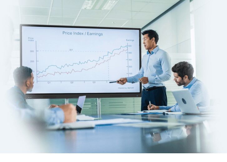 business onescreen business screen in office